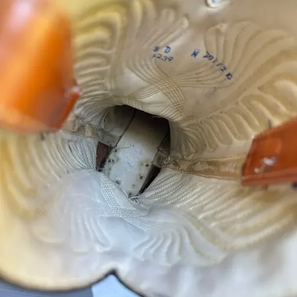 Knapp Vintage Brown Leather Western Cowgirl Boots Women’s Size 8D - Picture 9 of 9